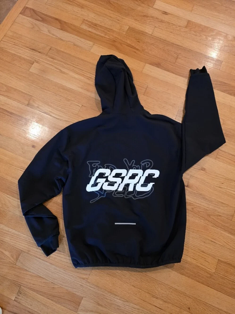 Gymshark Running Club Hooded Kangaroo Zip Pocket Jacket